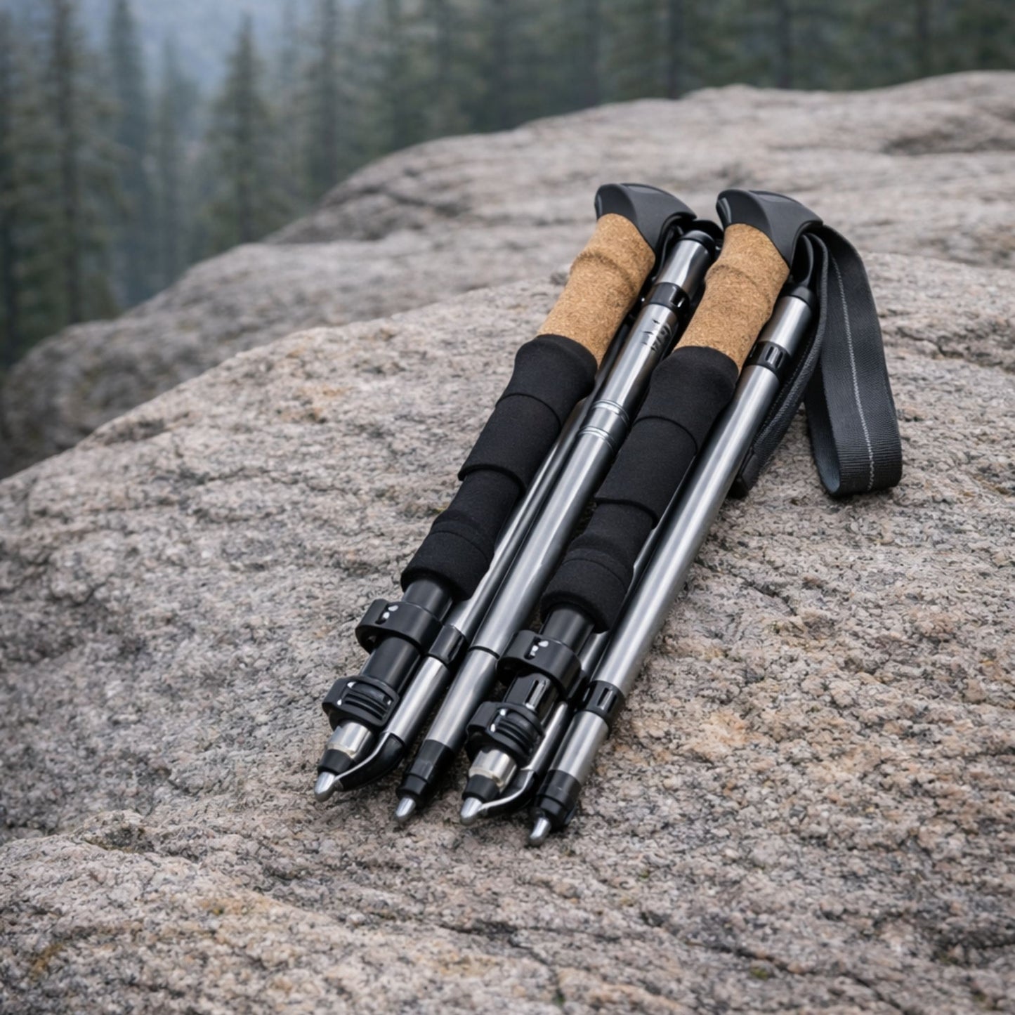 KOLVI TREK - Faltbarer Wanderstock